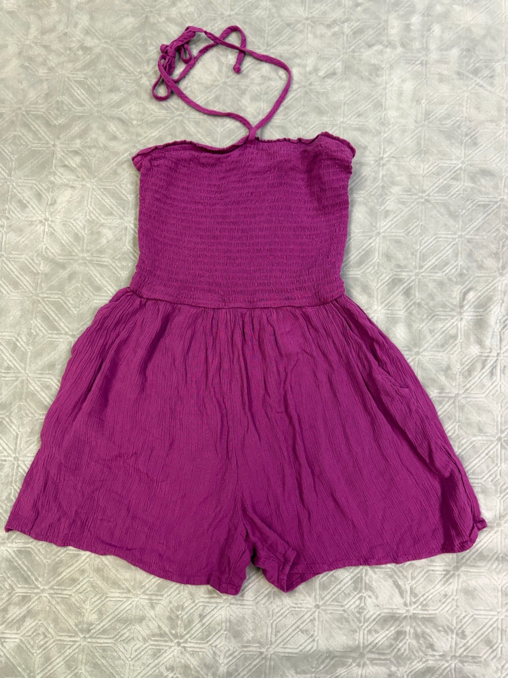 wild fable Smocked Halter Romper